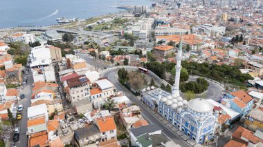 İzmir malikânesi kuş bakışı hava manzaralı