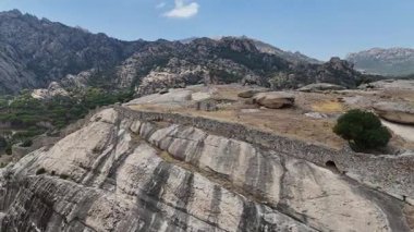 Kocarli, Aydın 'daki Rocky Hill' deki Antik Taş Kale