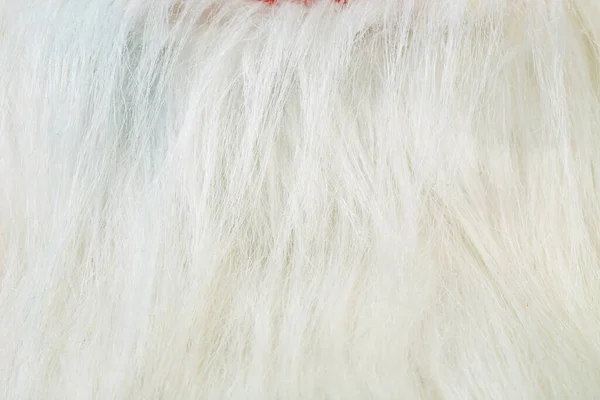 Борода Санта Клауса Фон Занимает Всю Поверхность Изображения Крупный План — стоковое фото