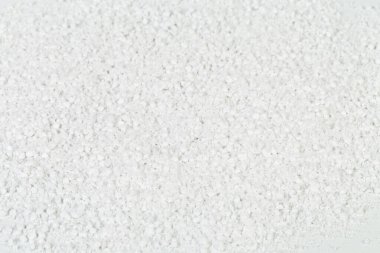 Yapay kar arka planı ve dokular. Resmin tüm yüzeyini kaplar. Yakın plan..