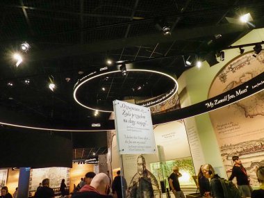 Geleneksel Sinagoga Tapınağı Modeli Müze Sergisi Tarihi Dini Mimarisini Gösteriyor