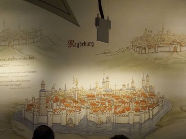 Geleneksel Sinagoga Tapınağı Modeli Müze Sergisi Tarihi Dini Mimarisini Gösteriyor
