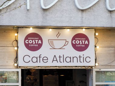Costa Kafe Atlantik Şehir Merkezi 'nde Sıcak Işıklandırma ve Davet Girişli Şehir Mağazası