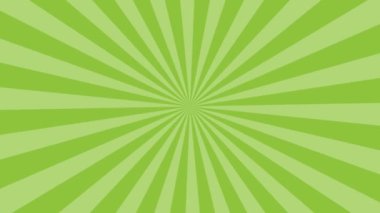 Radyal çizgileri olan pop sanat arka planı. Hareket grafikleri. Yüksek kalite 4k görüntü