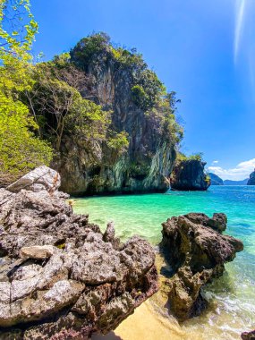 Tayland, Krabi 'deki Koh Lao Lading Adası. Yüksek kalite fotoğraf