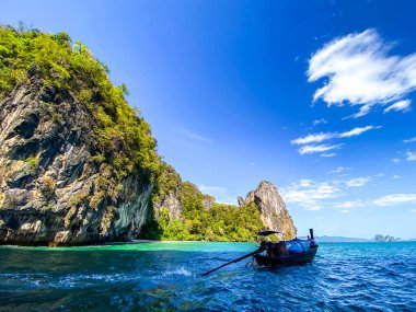 Koh Hong Lagoon, Tayland 'ın Krabi ilindeki Koh Hung adası yakınlarında. Yüksek kalite fotoğraf