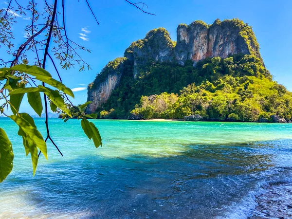 Остров Пак Биа Koh Phak Bia Провинции Краби Таиланд Высокое — стоковое фото
