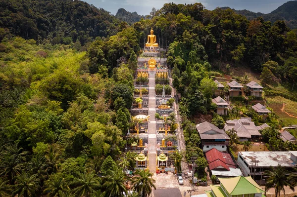 Buddha Mountain Temple Krabi Thajsko Jihovýchodní Asie — Stock fotografie