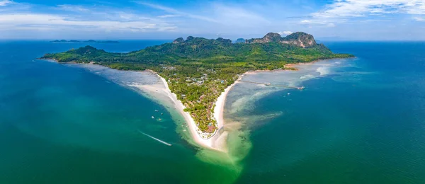Légi Kilátás Koh Mook Vagy Koh Muk Sziget Trang Thaiföld — Stock Fotó