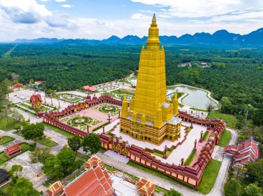 Wat Mahathat Wichiramongkol in Krabi, Tayland, Güneydoğu Asya
