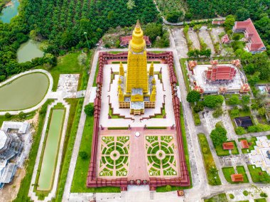 Wat Mahathat Wichiramongkol in Krabi, Tayland, Güneydoğu Asya
