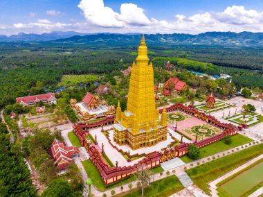 Wat Mahathat Wichiramongkol in Krabi, Tayland, Güneydoğu Asya