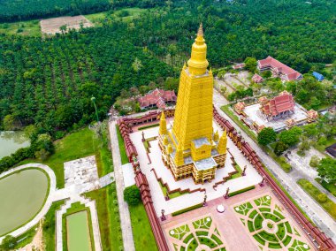 Wat Mahathat Wichiramongkol in Krabi, Tayland, Güneydoğu Asya