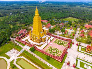 Wat Mahathat Wichiramongkol in Krabi, Tayland, Güneydoğu Asya