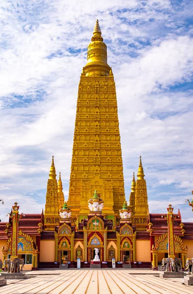 Wat Mahathat Wichiramongkol Krabi Tajlandia Azja Południowo Wschodnia — Zdjęcie stockowe