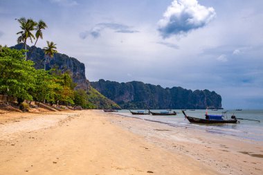 Tayland, Krabi 'deki Ao Nang Sahili, Güneydoğu Asya