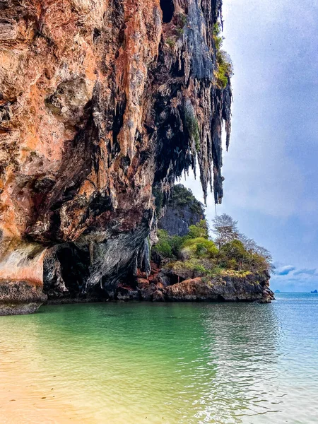 Beach View Phra Nang Cave Princess Cave Beach Krabi Thailand — Stock Photo, Image