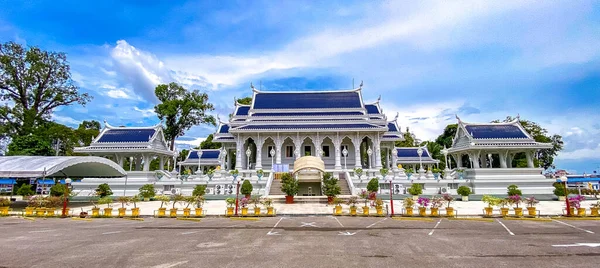 stock image Wat Kaew Korawaram temple in Krabi town, Thailand. High quality photo