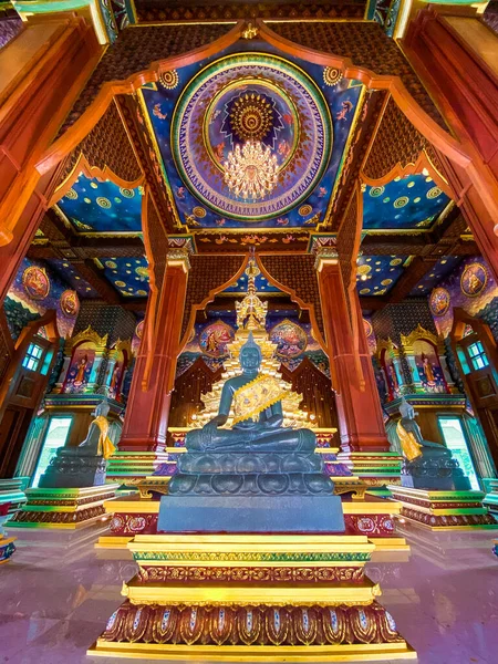 Wat Laem Sak Templo Província Krabi Tailândia Sudeste Asiático — Fotografia de Stock