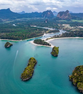 Hat NopPharat Thara Mu Ko Phi Phi Ulusal Parkı, Ao Nang, Krabi, Tayland, Güney Doğu Asya