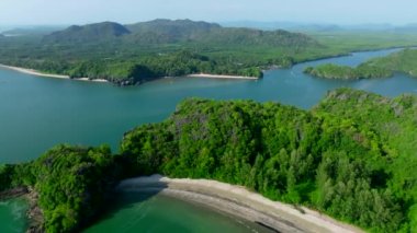 Prasat Hin Pun Yod gizli plajı Satun, Tayland, Güney Doğu Asya