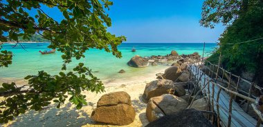 View of Pattaya Beach in Koh Lipe, Satun, Thailand, south east asia