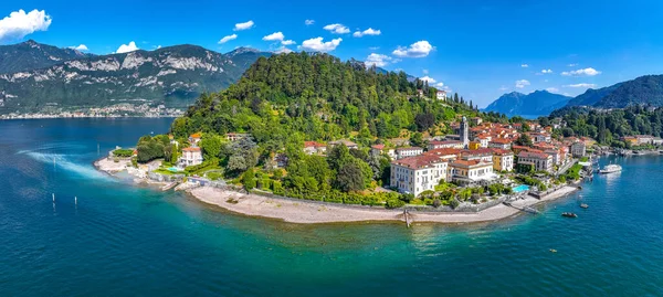 Aerial View Bellagio Village Lake Como Italy Europe — Foto de Stock