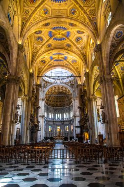 Duomo di Como Cathedral or Cattedrale di Santa Maria Assunta in Como lake, Italy. High quality photo