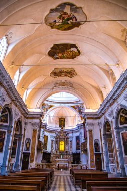 Cathedral Duomo of Bergamo or Cattedrale Duomo di Bergamo e Battistero in Lombardy, Italy. High quality photo