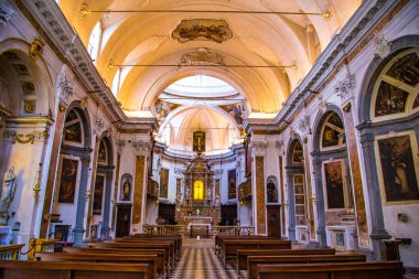 Cathedral Duomo of Bergamo or Cattedrale Duomo di Bergamo e Battistero in Lombardy, Italy. High quality photo