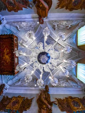 Views of Isola Madre villa and botanic garden, in Isole Borromee archipelago, Lake Maggiore, Italy. High quality photo