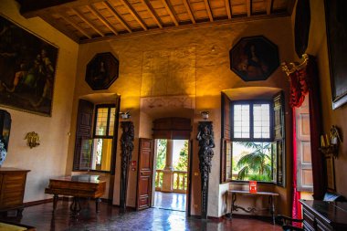 Views of Isola Madre villa and botanic garden, in Isole Borromee archipelago, Lake Maggiore, Italy. High quality photo