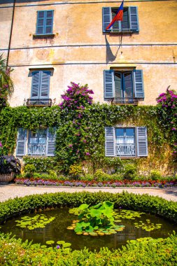 Views of Isola Madre villa and botanic garden, in Isole Borromee archipelago, Lake Maggiore, Italy. High quality photo
