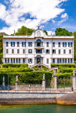 View of Tremezzo village in lake Como, Lombardy, Italy. High quality photo