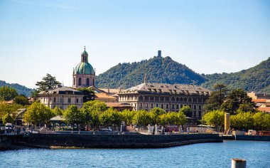 View of the village Torno Fagetto Laglio Quarzano on the Como Lake, Lombardy, Italy. High quality photo