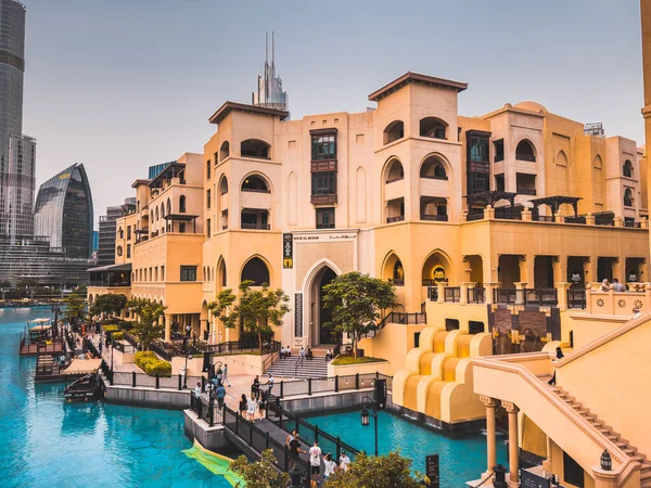 Souk Bahar Nær Dubai Mall Dubai Forente Arabiske Emirater Bilde – stockfoto