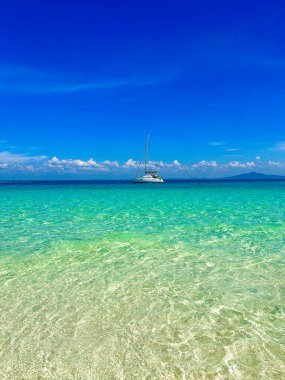 Tayland, Krabi 'deki Bambu adası sahili, Güneydoğu Asya