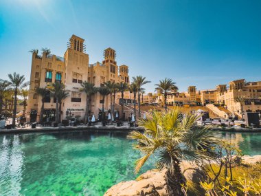 Souk Madinat Jumeirah, Dubai, Arap Çarşısı, BAE. Yüksek kalite fotoğraf