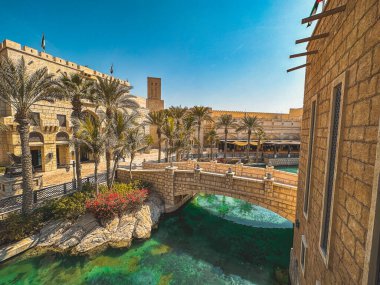 Souk Madinat Jumeirah, Dubai, Arap Çarşısı, BAE. Yüksek kalite fotoğraf