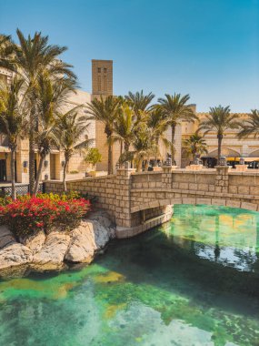 Souk Madinat Jumeirah, Dubai, Arap Çarşısı, BAE. Yüksek kalite fotoğraf