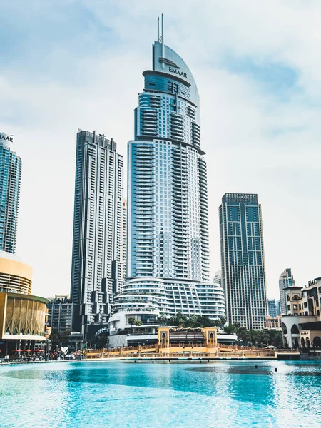 View Dubai Mall Downtown Dubai Uae High Quality Photo — Stock Photo, Image