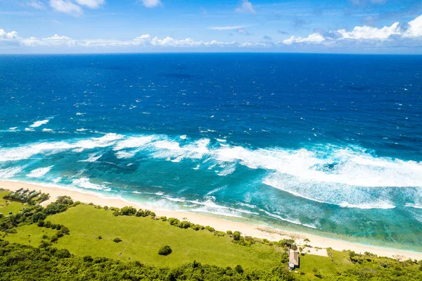 Luftaufnahme Des Nyang Nyang Beach Der Südlichsten Küste Von Bali — Stockfoto