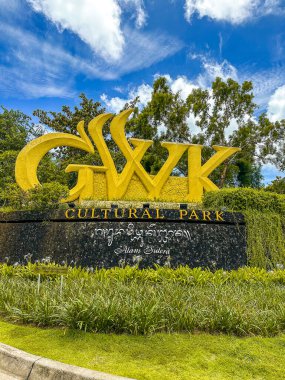 Endonezya, Bali 'deki GWK veya Garuda Wisnu Kencana Kültür Parkı. Yüksek kalite fotoğraf