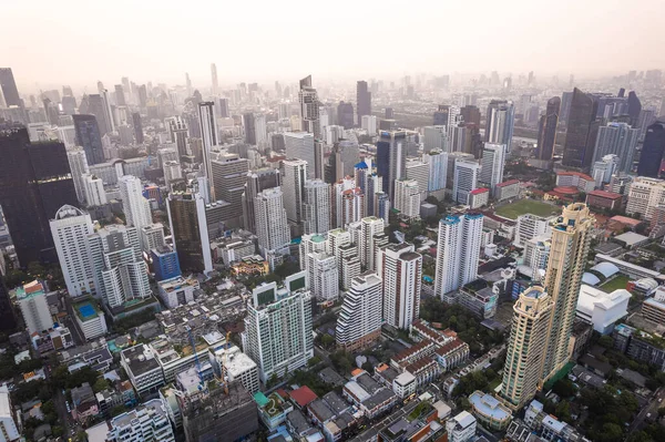 Aerial View Watthana District Bangkok Thailand South East Asia — Stock Photo, Image