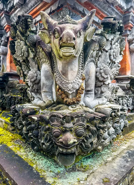 Pura Taman Kemuda Saraswati Ubud Vattenpalats Bali Indonesien Högkvalitativt Foto — Stockfoto