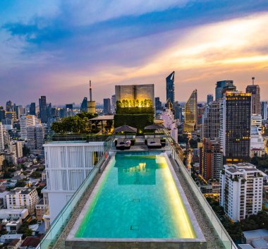 Sukhumvit Bölgesi, Watthana, Bangkok, Tayland, Güney Doğu Asya