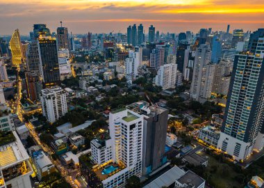 Sukhumvit Bölgesi, Watthana, Bangkok, Tayland, Güney Doğu Asya