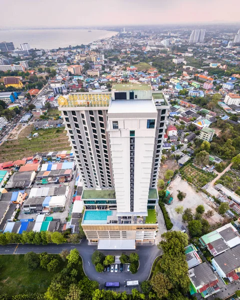 Aerial View Pattaya Bang Lamung District Chon Buri Thailand South — Stock Photo, Image