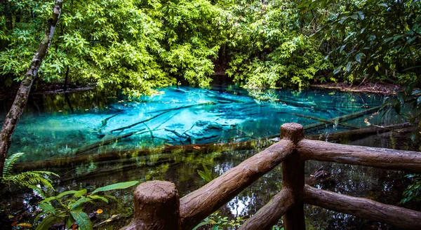 Smaragdmedence Krabiban Thaiföldön Kiváló Minőségű Fénykép — Stock Fotó