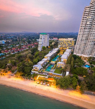 Na Jomtien, Pattaya Şehri, Sattahip Bölgesi, Chon Buri, Tayland, Güney Doğu Asya